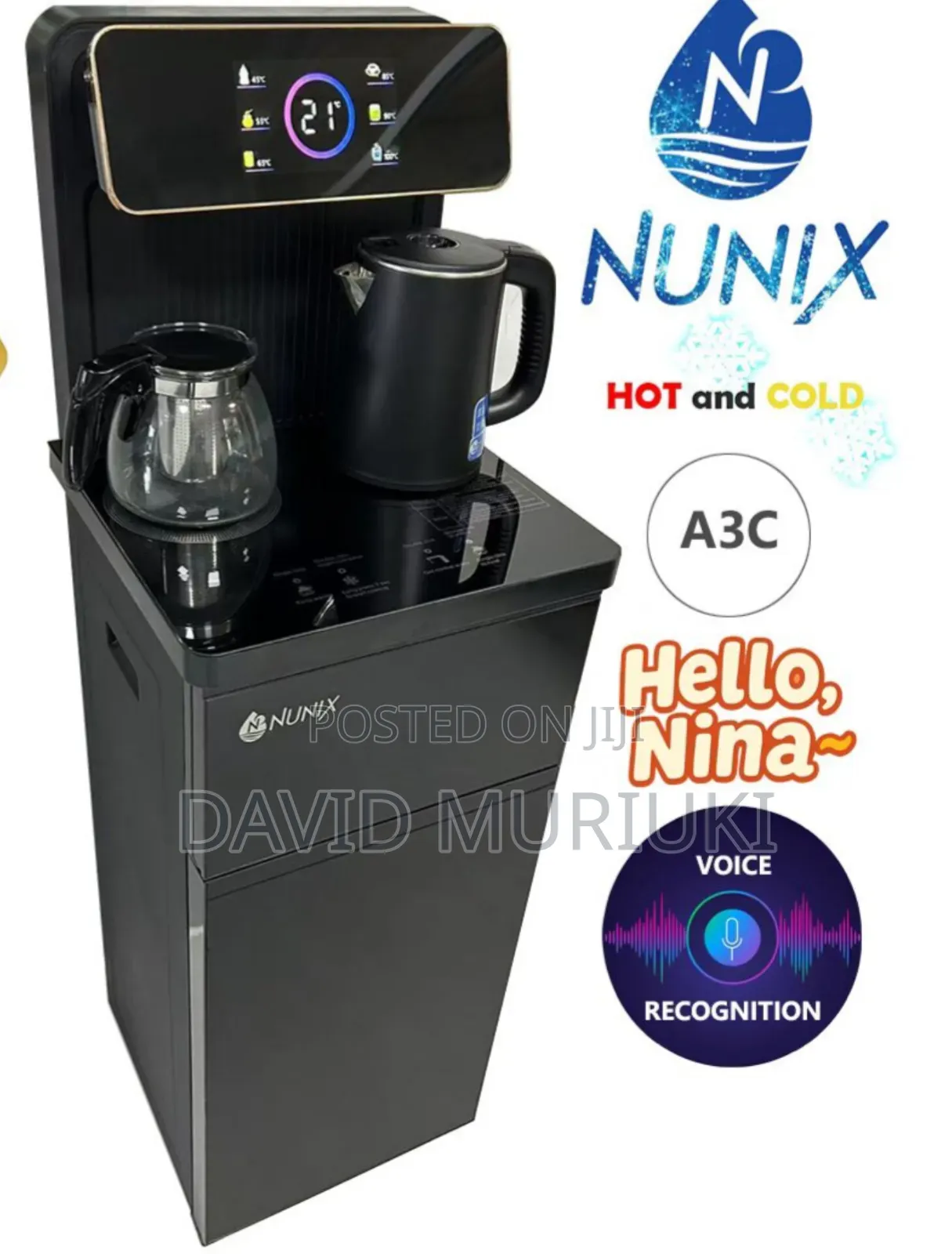 New Model Nunix A3c Hot and Cold Bottom Load Water Dispensers