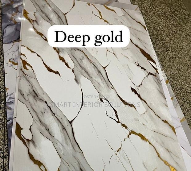 Deep Gold Marble Sheet - main view