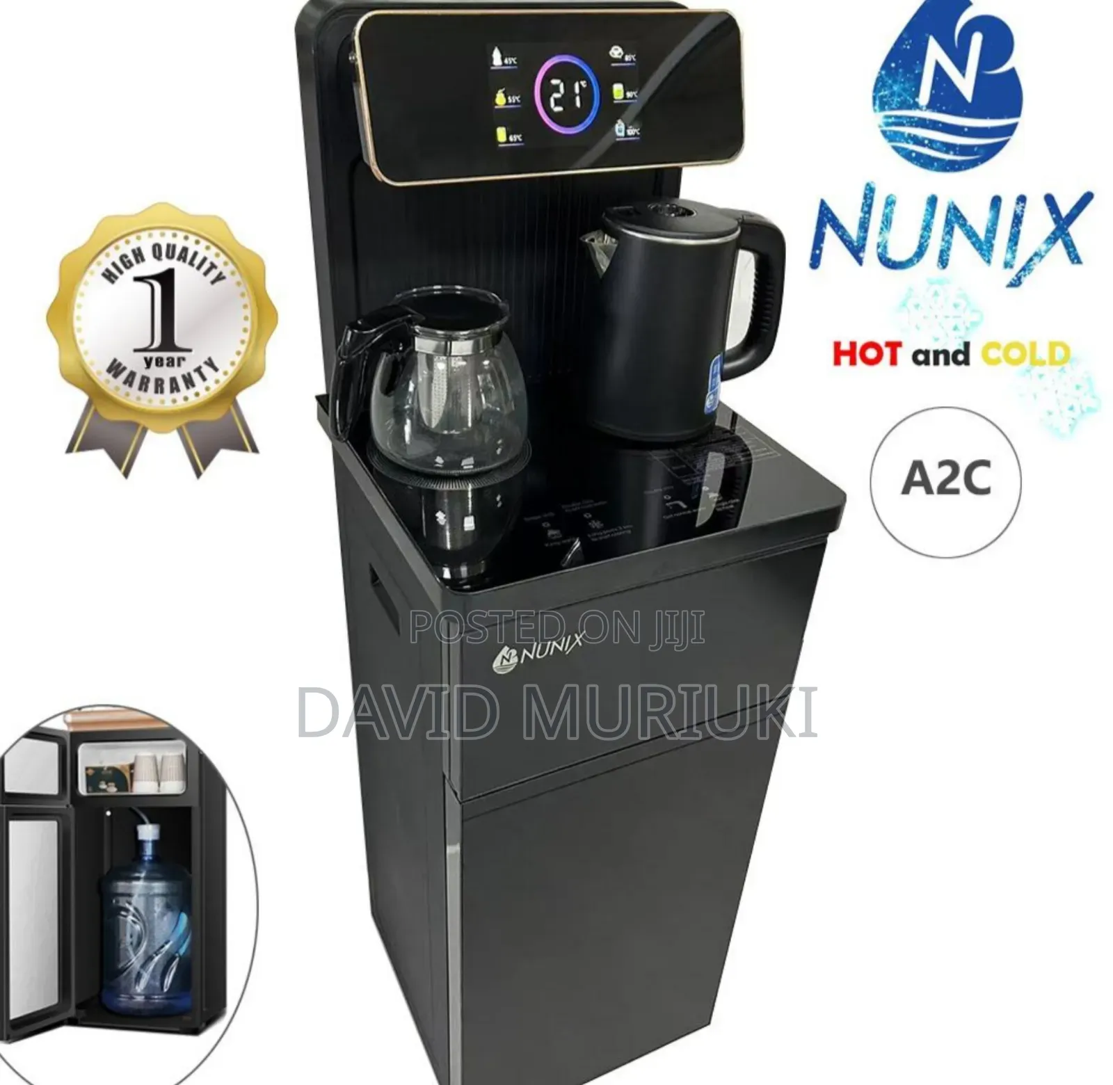 New Model Nunix A2c Hot and Cold Bottom Load Water Dispensers Nm