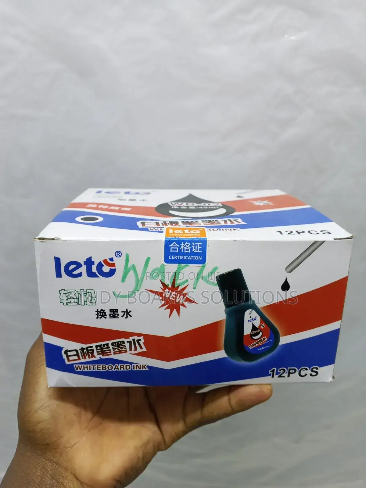 Black Refill Ink for Whiteboard Markers