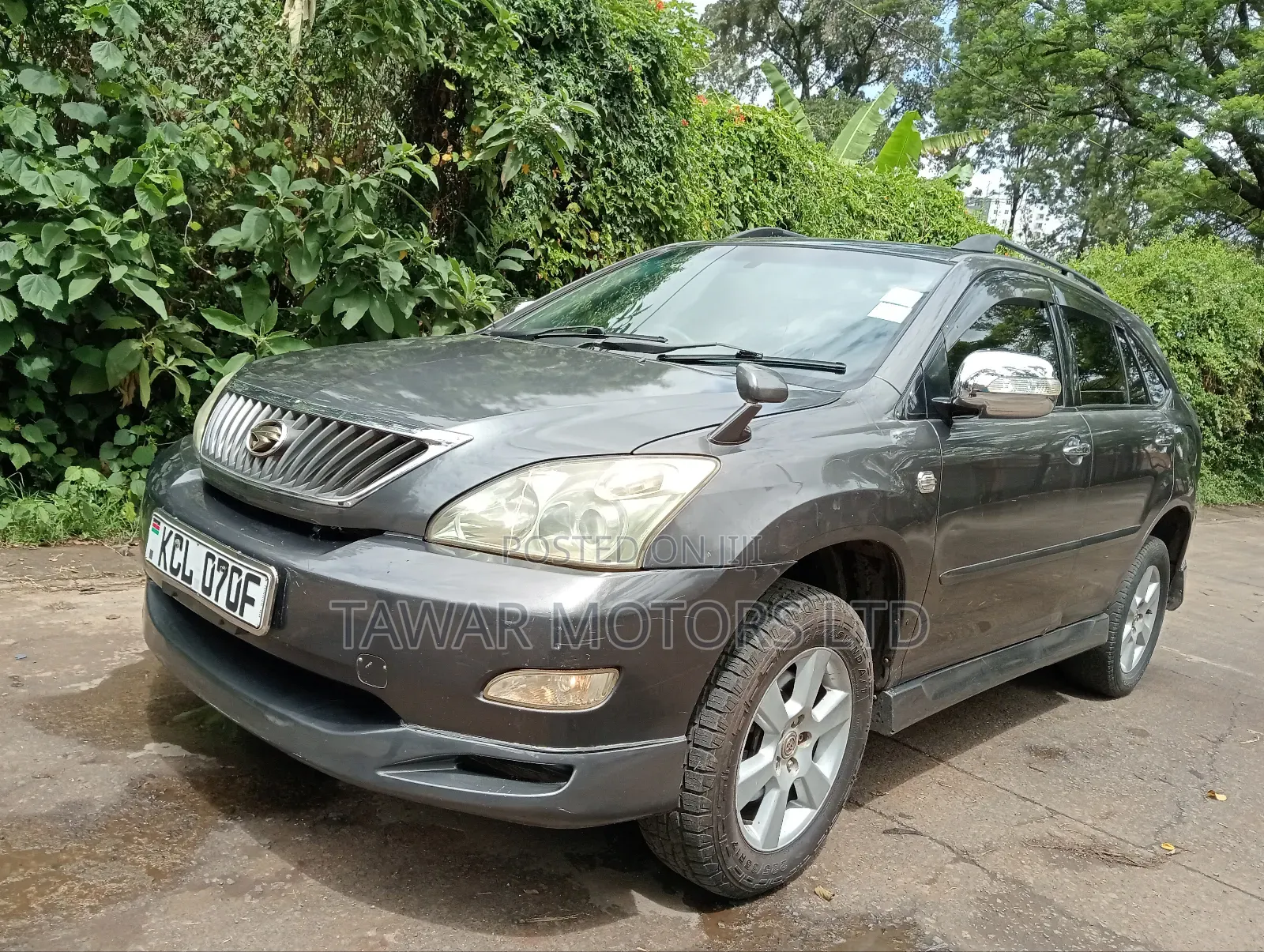 Toyota Harrier 2009 Gray