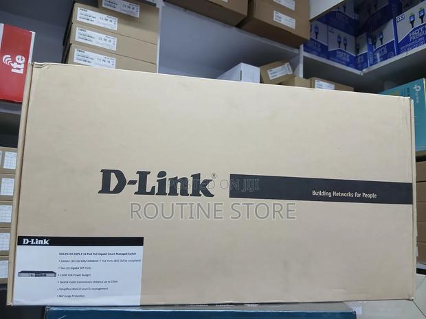 Dlink Smart Managed Switch - main view