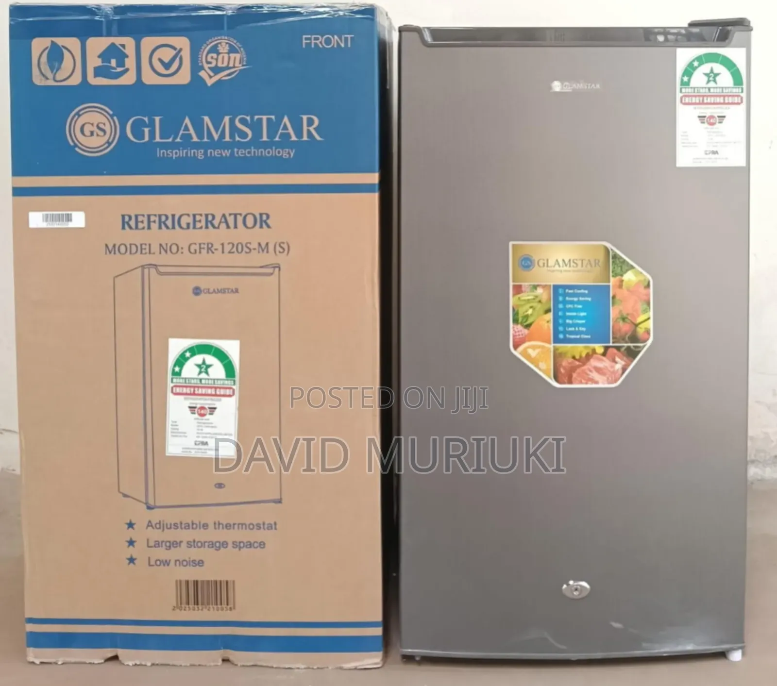 Glamstar Single Door Fridges 90litres