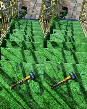 Artificial Green Grass Carpets Well Trimmediately - main view
