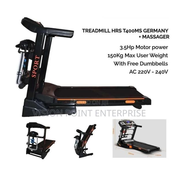 Auto Incline Treadmill With Massage Belt* - main view
