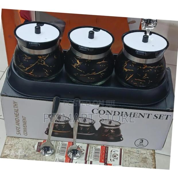 Elegant Condiment Trio – For Awesome Dining - main view