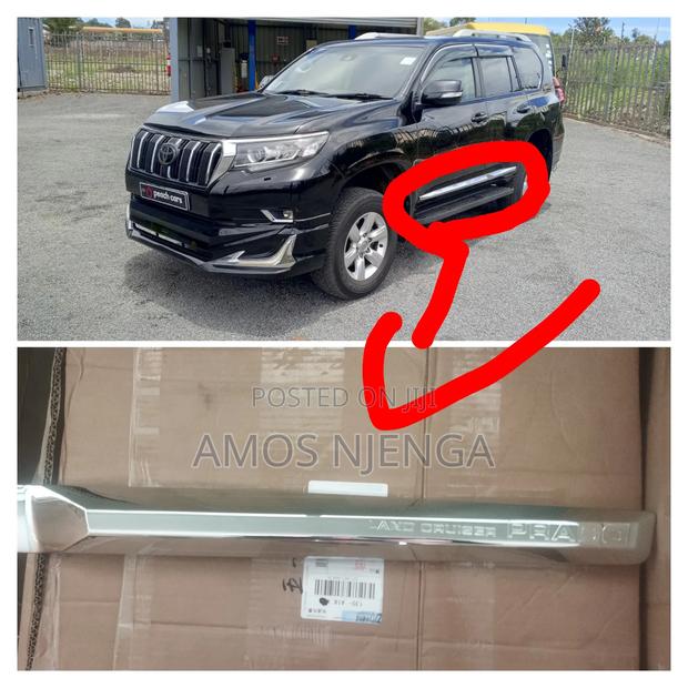 Toyota Landcruiser Prado Door Chrome Mouldings (Set)