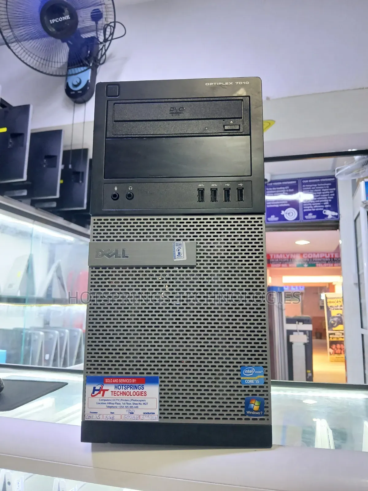 Desktop Computer Dell Optiplex 7010 MT 8GB Intel Core i5 HDD 500GB