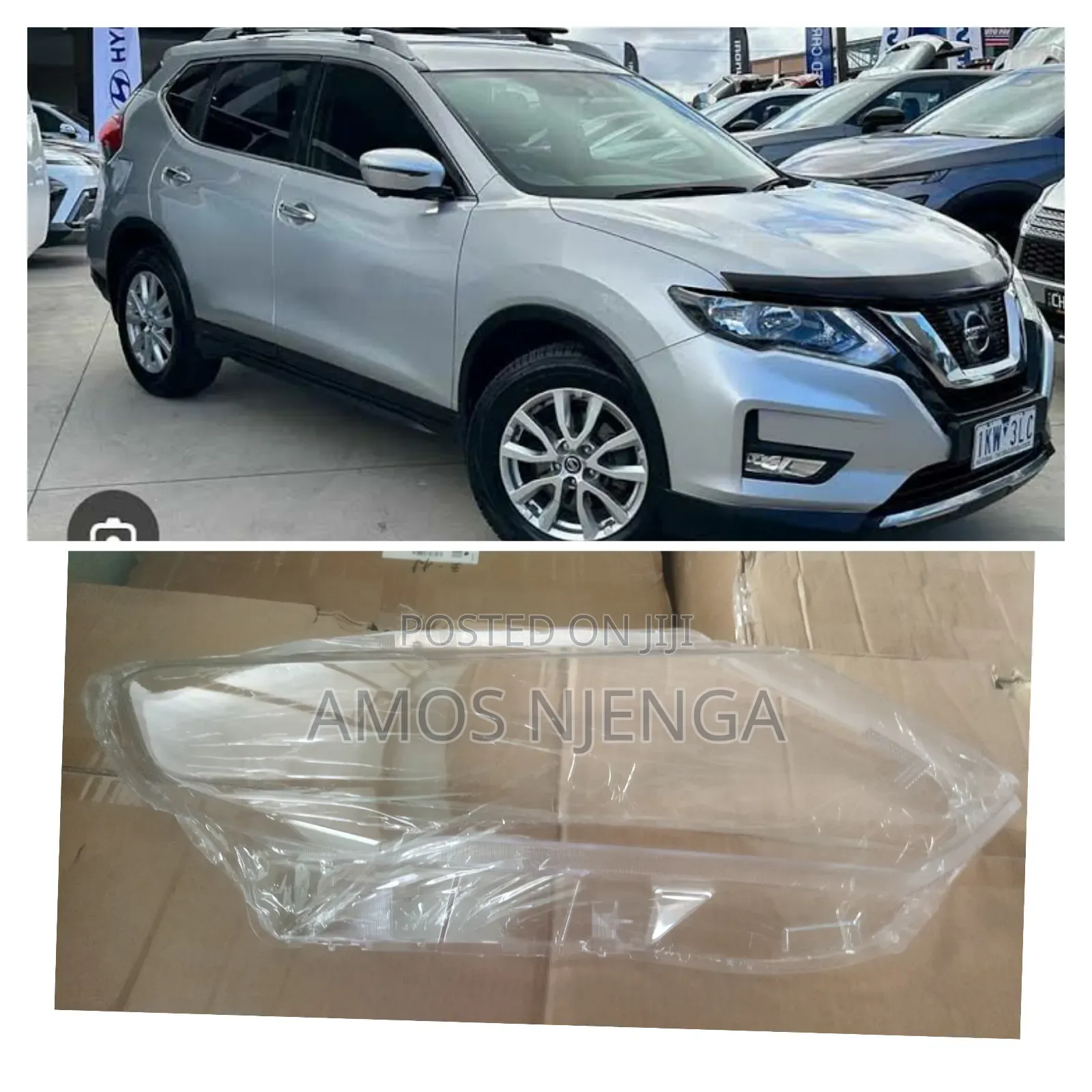 Nissan Xtrail T32 2017-2022 Headlight Lens