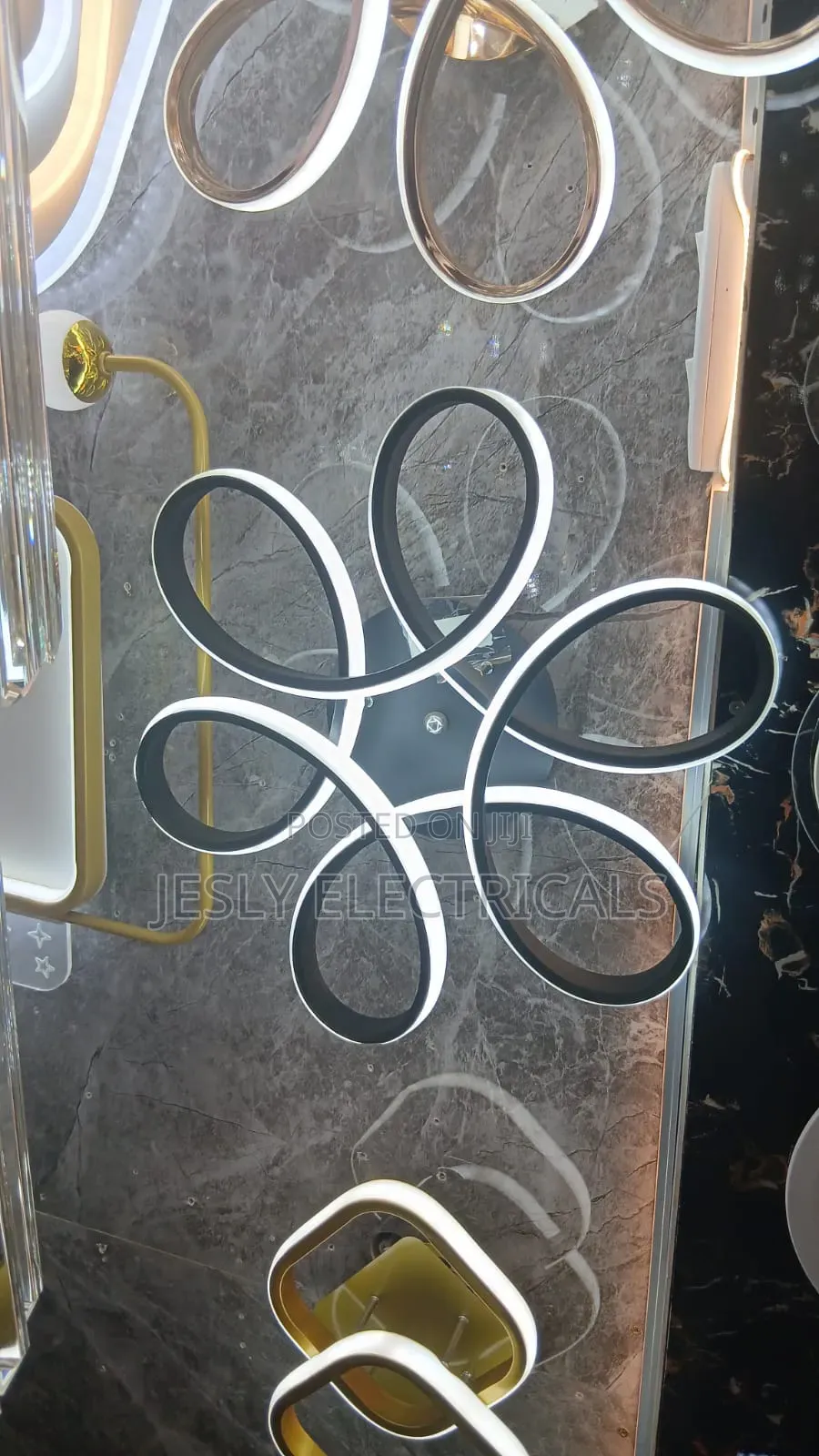 Intertwined Ceiling Light