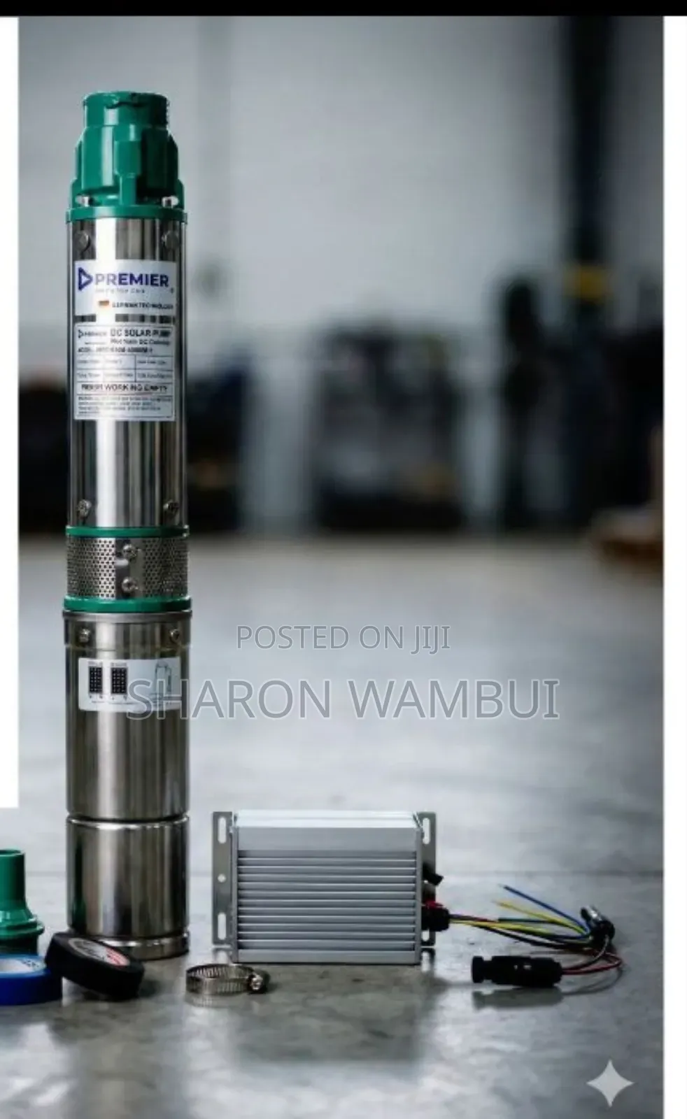 Quality Premier Solar Dc Submersible Pump 55m/1hp Submersible Pump