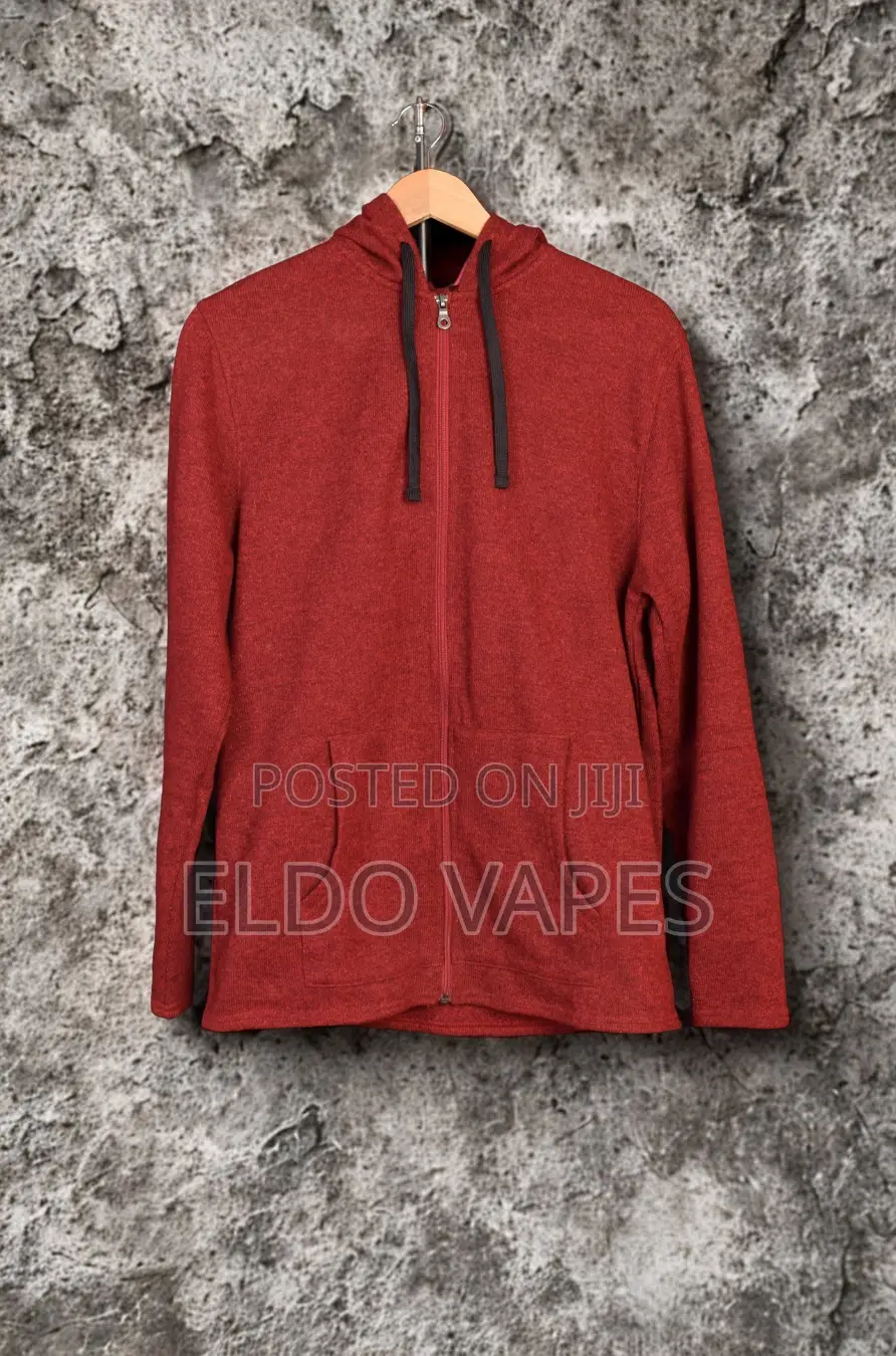 Casual Hooded Sweatshirts – Maroon