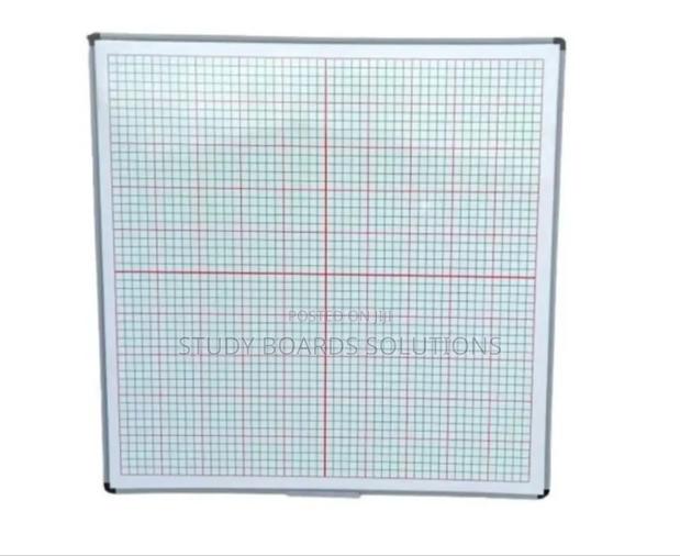 School Magnetic Graph Board 4ftx4ft - main view