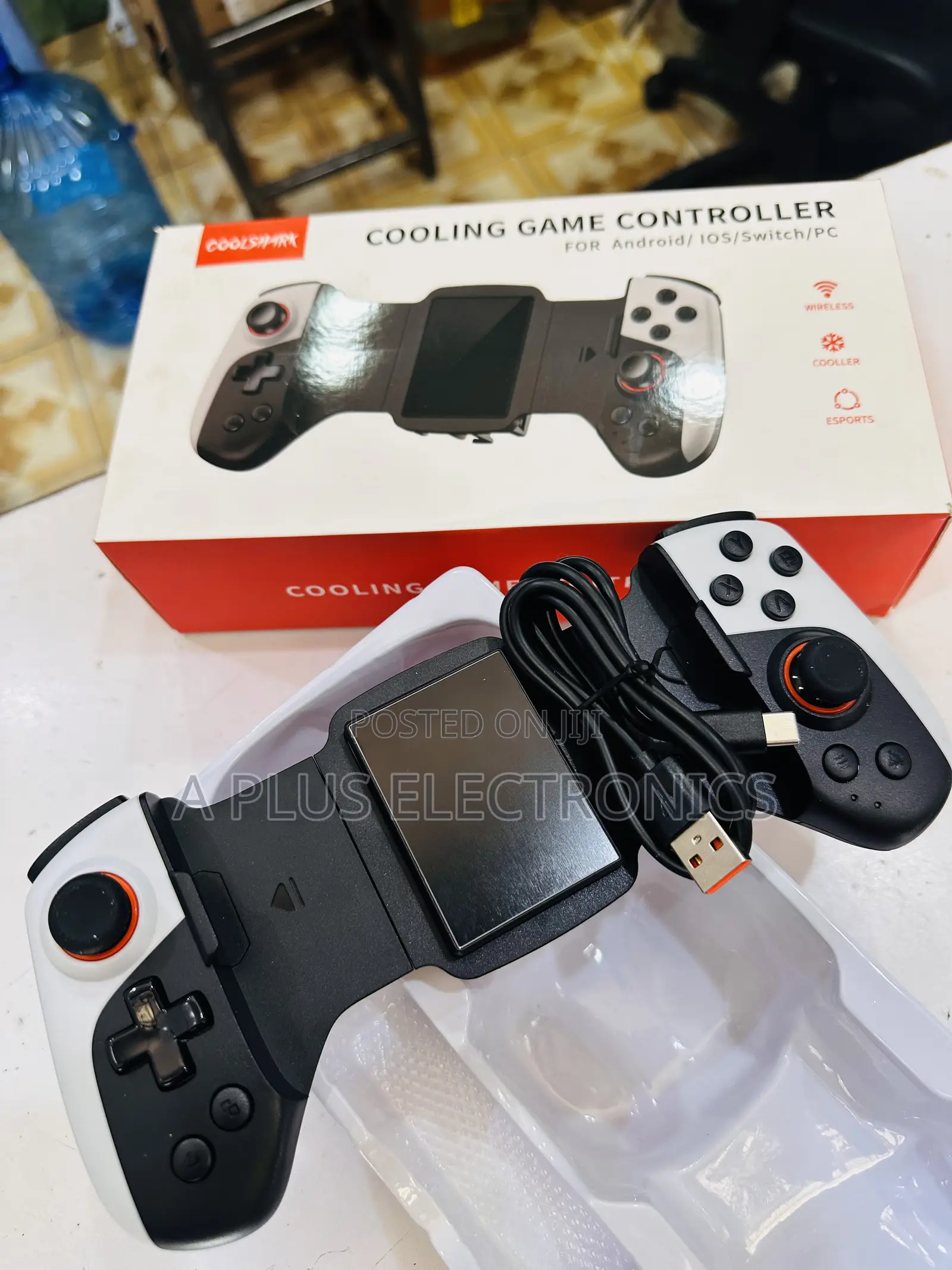 Jk02 Cooling Gamepad for Pubg, Cod Mobile Legends