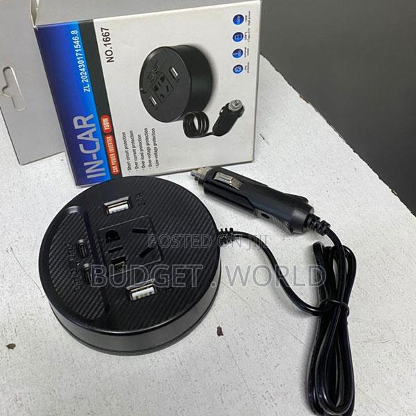 Car Inverter 150w to Converter 12v Dc 220v Ac W Ith 4xusb2type-C >150w