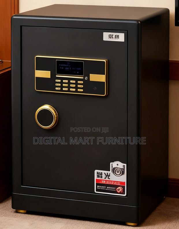 Brown Fire-resistant Office Safe