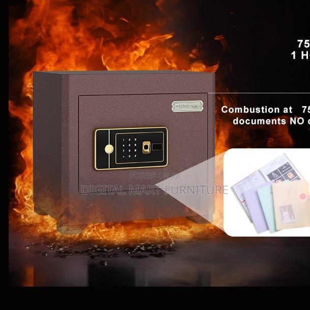 Brown Fire-resistant Office Safe - thumbnail 3