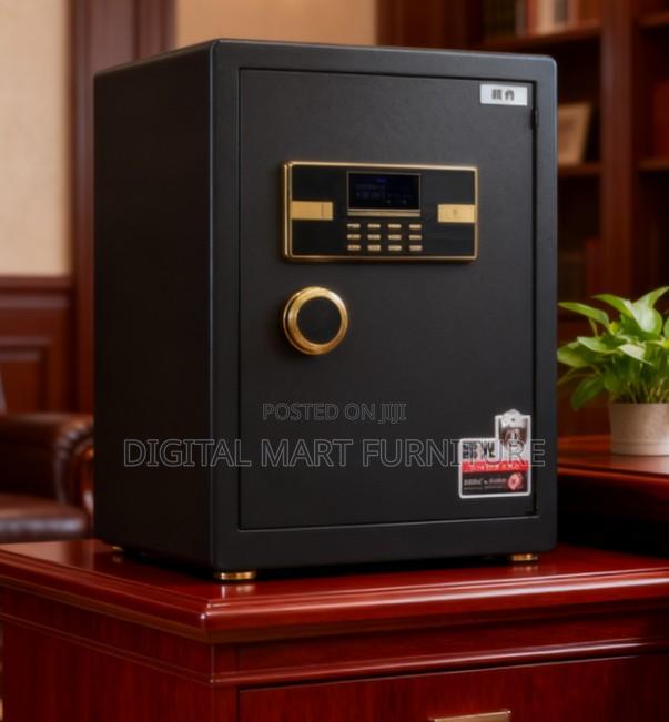 Brown Fire-resistant Office Safe - thumbnail 7