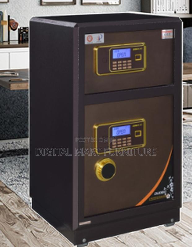 Brown Fire-resistant Office Safe - thumbnail 9