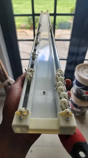 Elegant Aluminuim Double Rails for Heavy Curtains and Sherrs