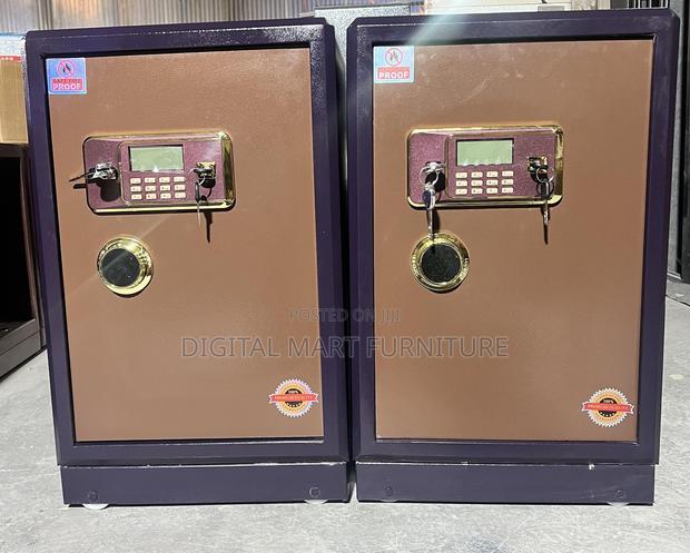 Brown Fire-resistant Office Safe - thumbnail 12