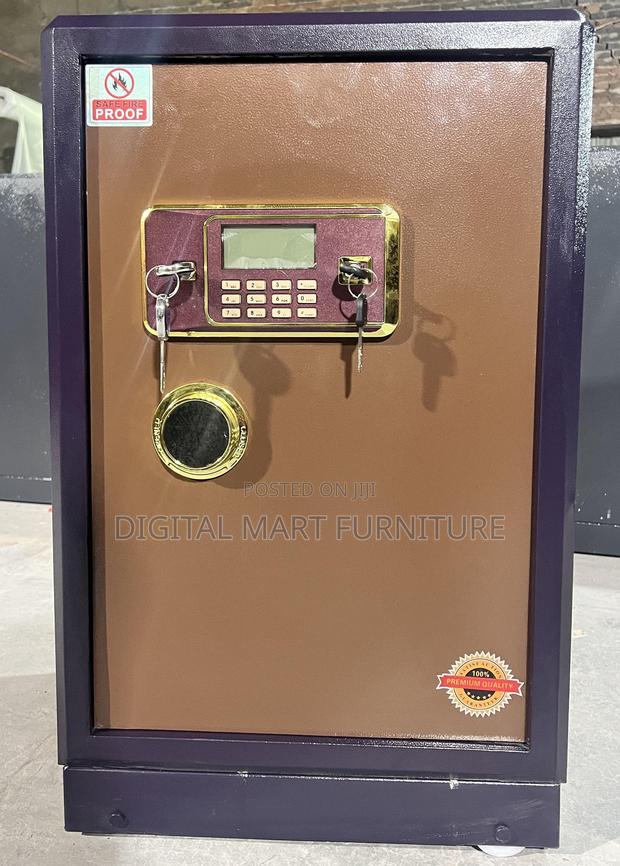 Brown Fire-resistant Office Safe - thumbnail 13