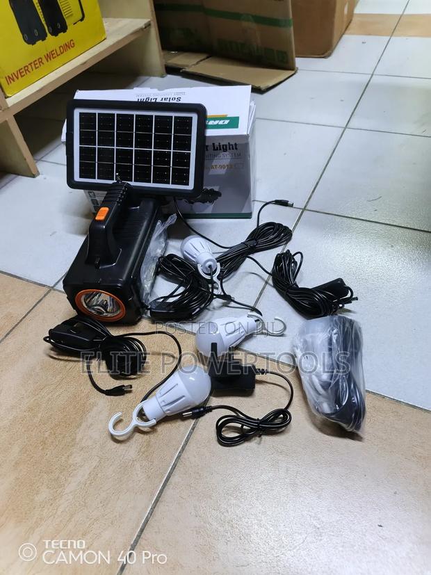 Dat Solar Light System With Bulb, Radio Touch, Solar -9013 - thumbnail 3