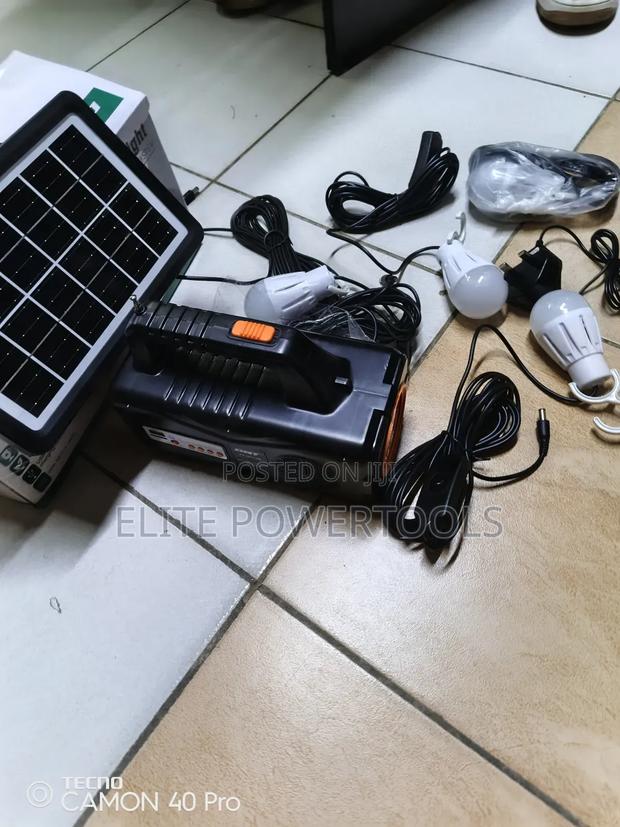 Dat Solar Light System With Bulb, Radio Touch, Solar -9013 - thumbnail 5