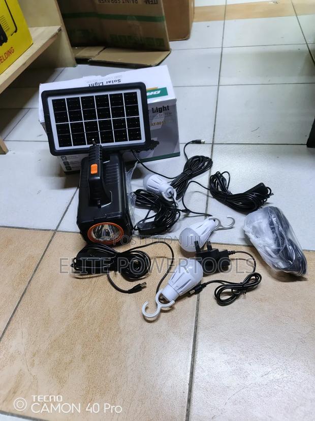 Dat Solar Light System With Bulb, Radio Touch, Solar -9013 - thumbnail 7