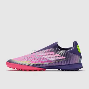Lamine Yamal Unity Purple F50 Trainers - Laceless Ag Soccer Boots