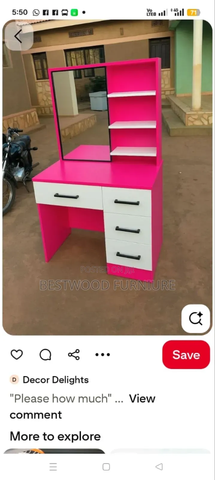 Dressing Mirror