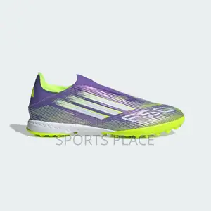 F50 Rush Purple Lucid Lemon Laceless Ag Trainers Football Boots