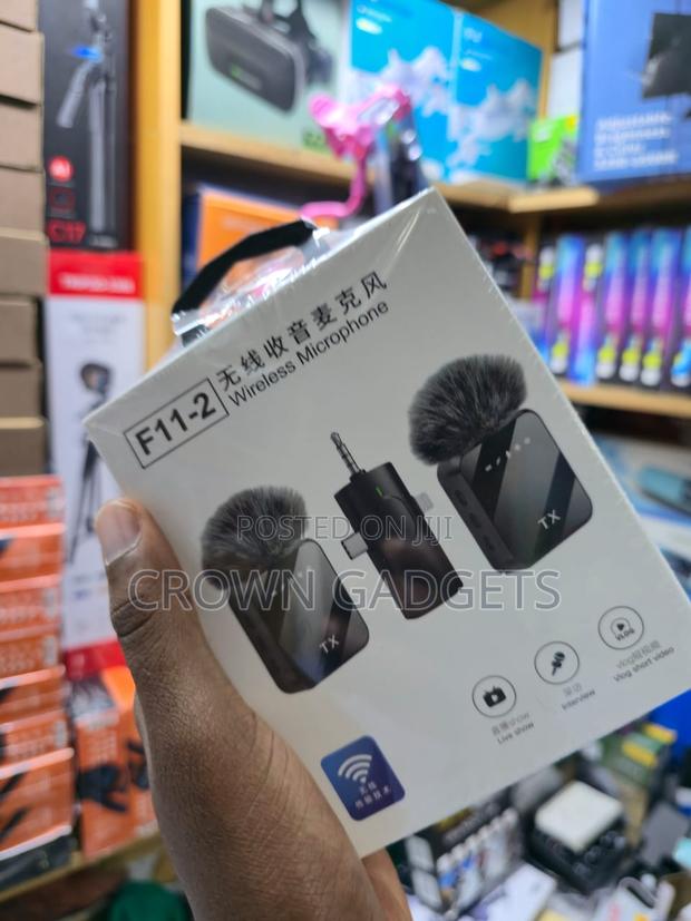 F11-2 Dual Wireless Lapel Microphone Noise Cancelling - thumbnail 3