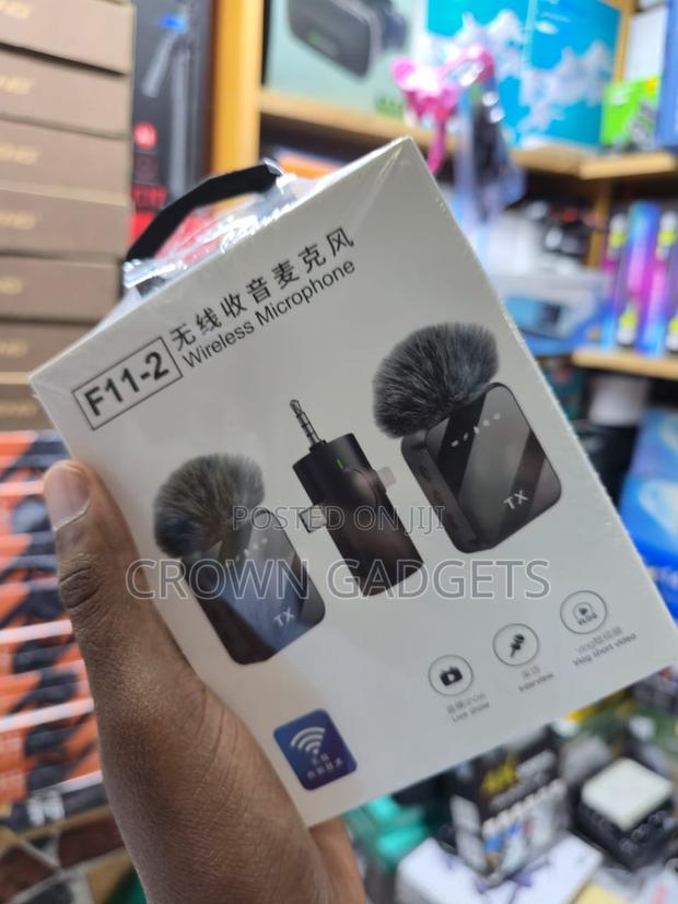 F11-2 Dual Wireless Lapel Microphone Noise Cancelling - thumbnail 4