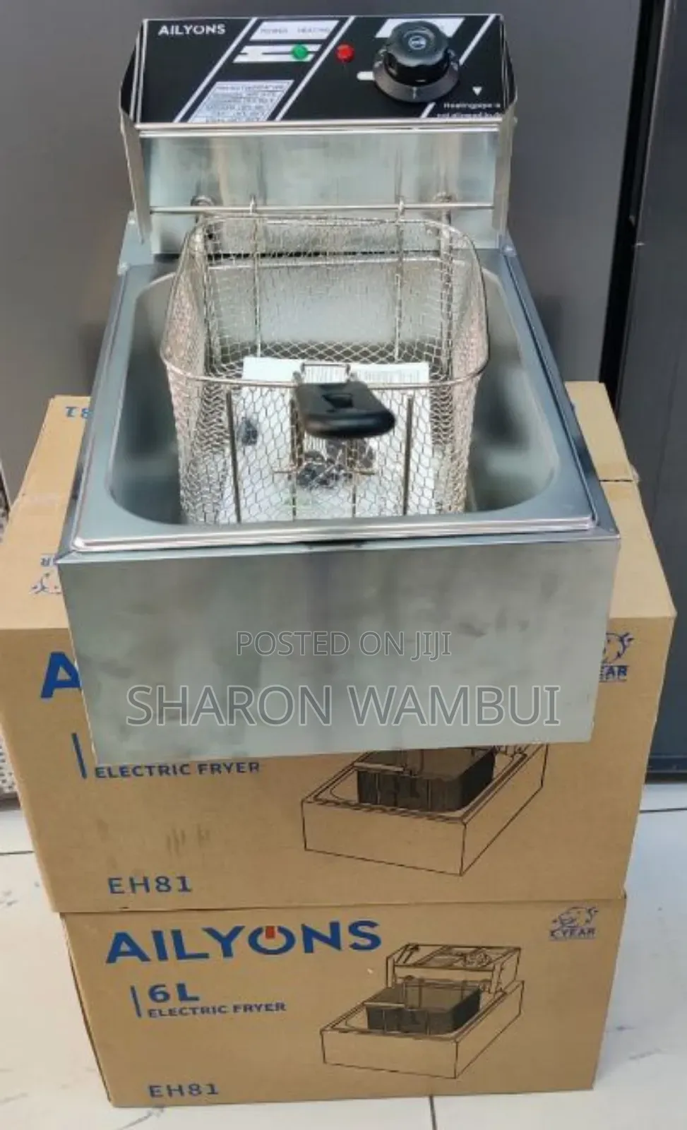 Quality Ailyons Single Fryer 6l /6l Ailyons Single Fryer