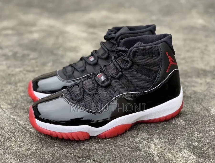Jordan Air Jordan 11 Retro Sneakers Gamna Blue , Bred ,Cool Gray