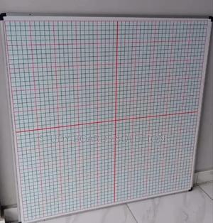 120cmx120cm Magnetic Grid/Graph Whiteboard - thumbnail 2