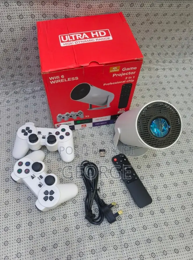 Best Selling Portable Projector Video Game Console Hd Smart Android