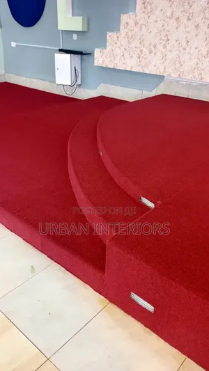 Staircase Red Carpet Staircase Red Carpet 4mm Thickness