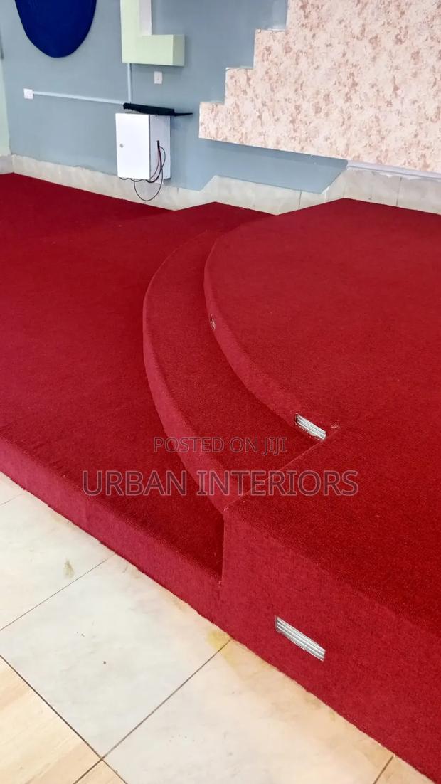 Staircase Red Carpet Staircase Red Carpet 4mm Thickness