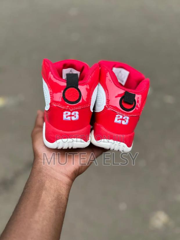 Black,White Red Kids J9 Sneakers - thumbnail 3