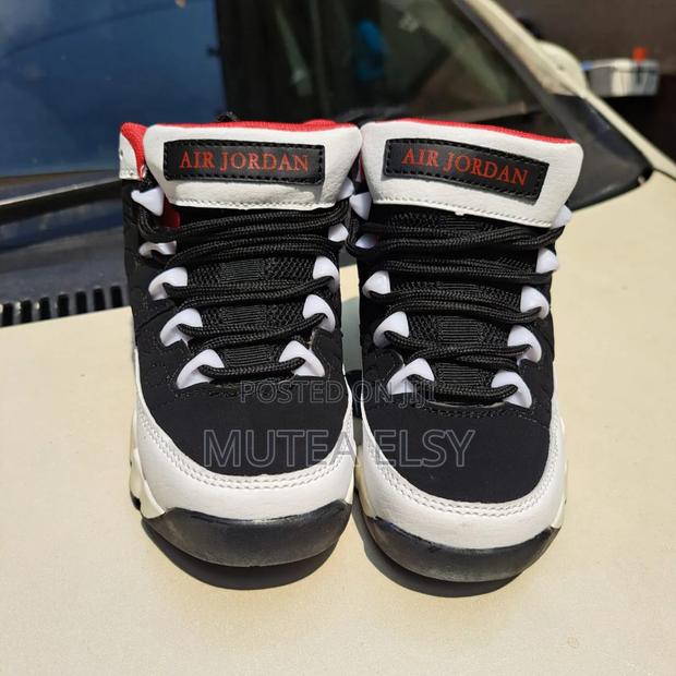 Black,White Red Kids J9 Sneakers - thumbnail 4