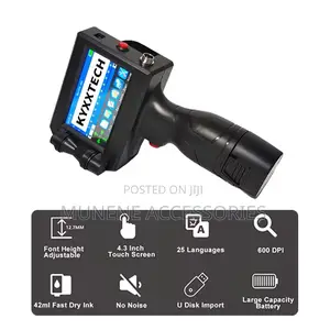 Ink Handheld Inkjet Printing for Metal Plastic Qr Code Batch Marking