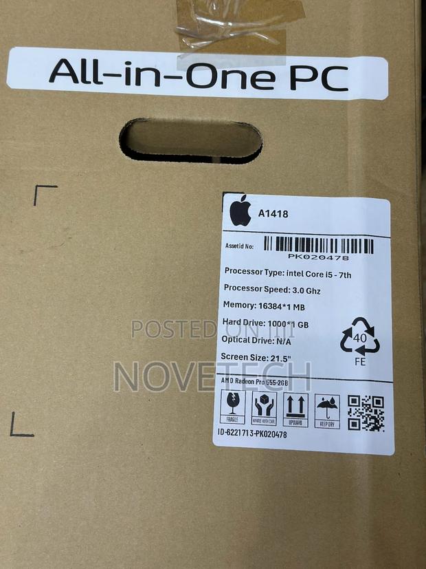 Desktop Computer Apple iMac 16GB Intel Core i5 SSD 1T - thumbnail 2