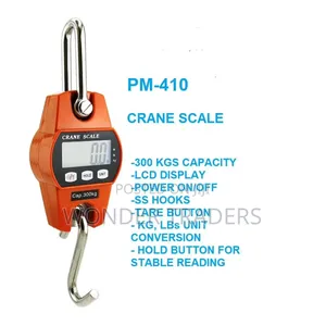 Commercial Hanging Scales, Upto 300 KGS