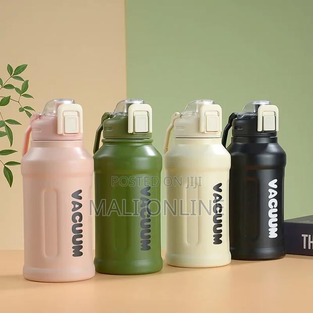Stainless Steel Vacuum Sports Water Bottle Flask With Handle