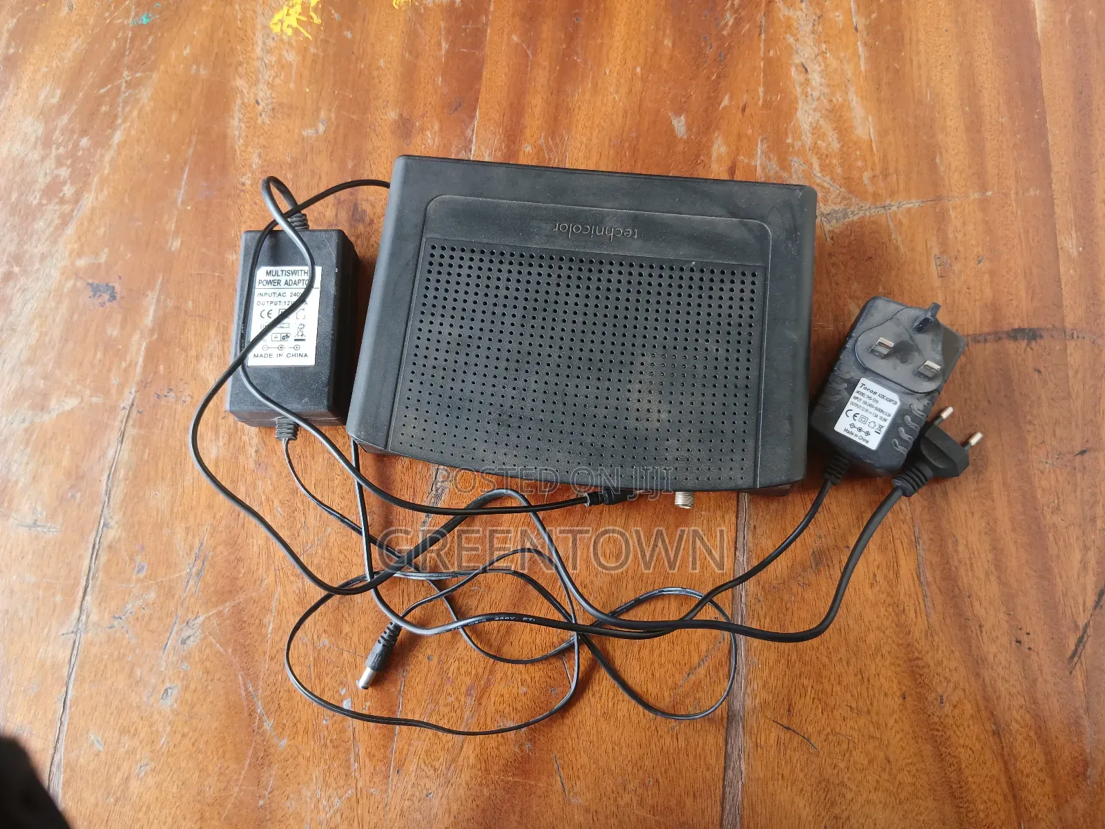 Original Technicolor Wireless Router + Power Supply (Clean Tested)