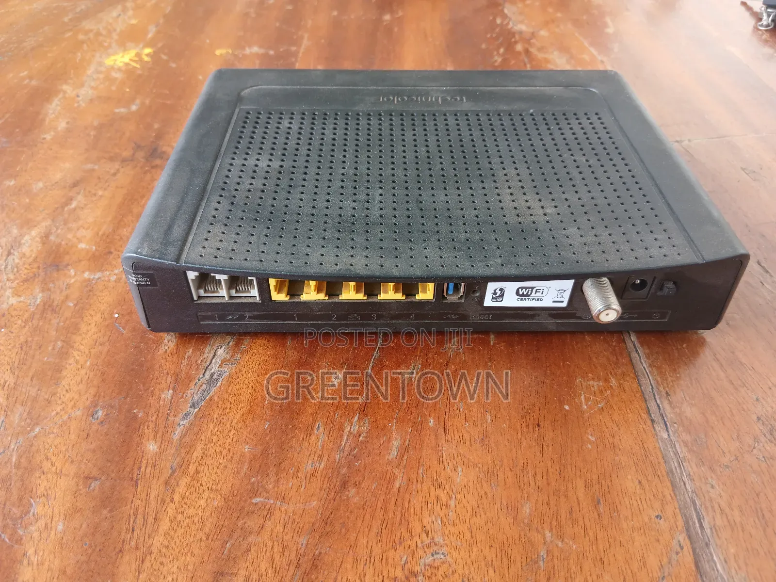 Original Technicolor Wireless Router + Power Supply (Clean Tested)
