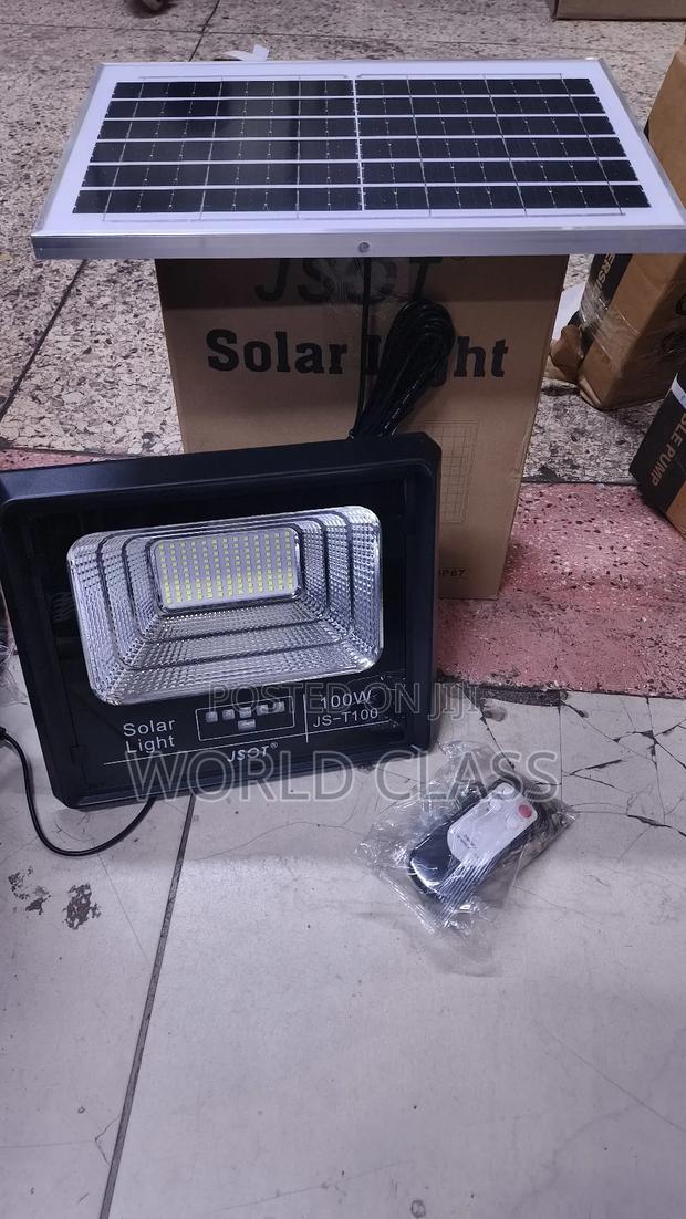 2 in 1 Solar and Solar Floodlight 100w
