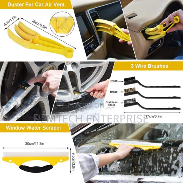 Car Cleaning Brush Set. - thumbnail 4